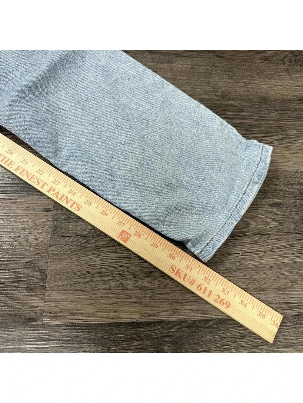 Vintage Levi’s silver tab premium blue denim straight fit jeans indie 34x32
